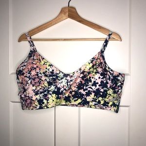 Fabletics Low Impact Cross Wrap Front Sports Bra